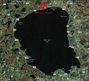 Lake Mille Lacs Map