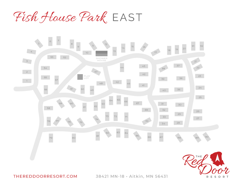 Fish House Park East Map