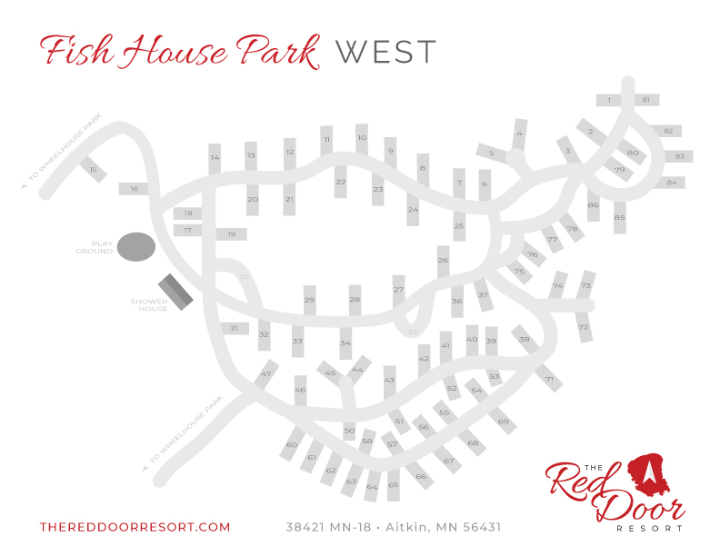 Fish House Park Wast Map
