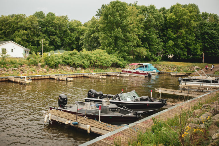BoatRampPassesHarborandSlipRentalsonLakeMilleLacsRedDoorResort Red Door Resort