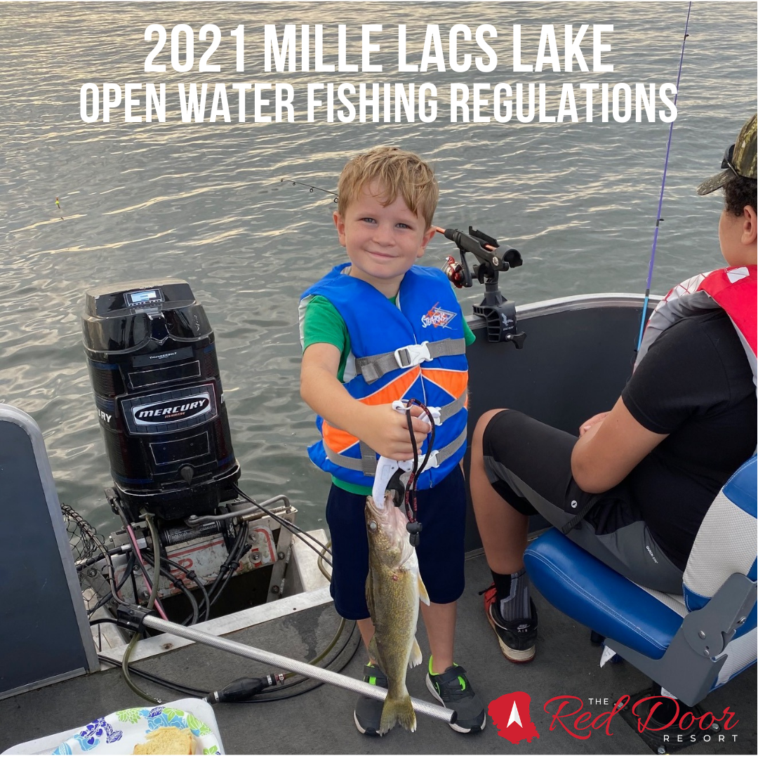 2021 Mille Lacs Lake Open Water Fishing Regulations