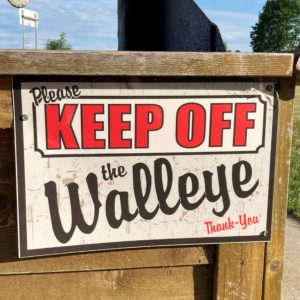No targeting walleye