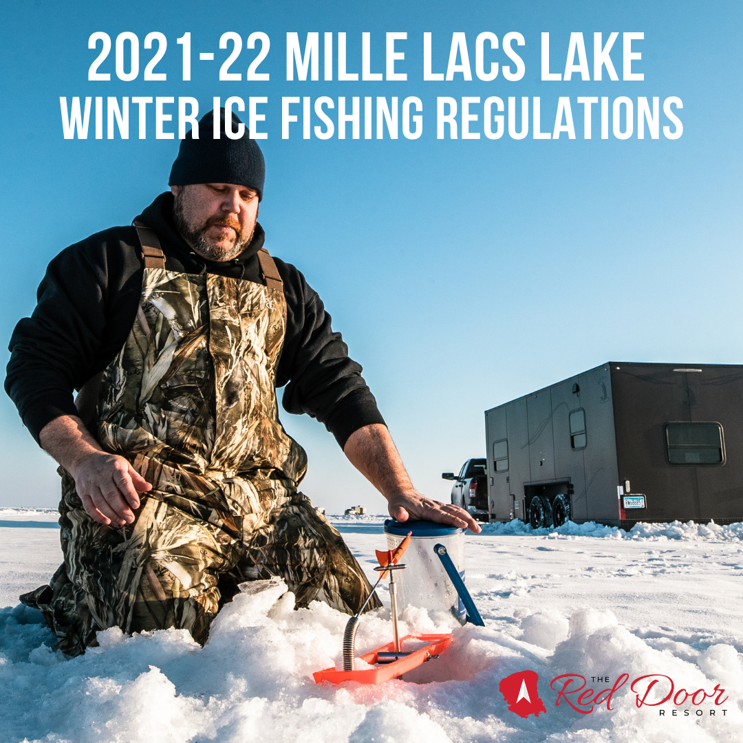 2021-2022 Lake Mille Lacs Ice Fishing Regulations
