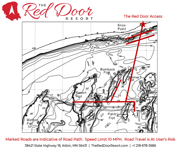 The Red Door Resort Ice Roads
