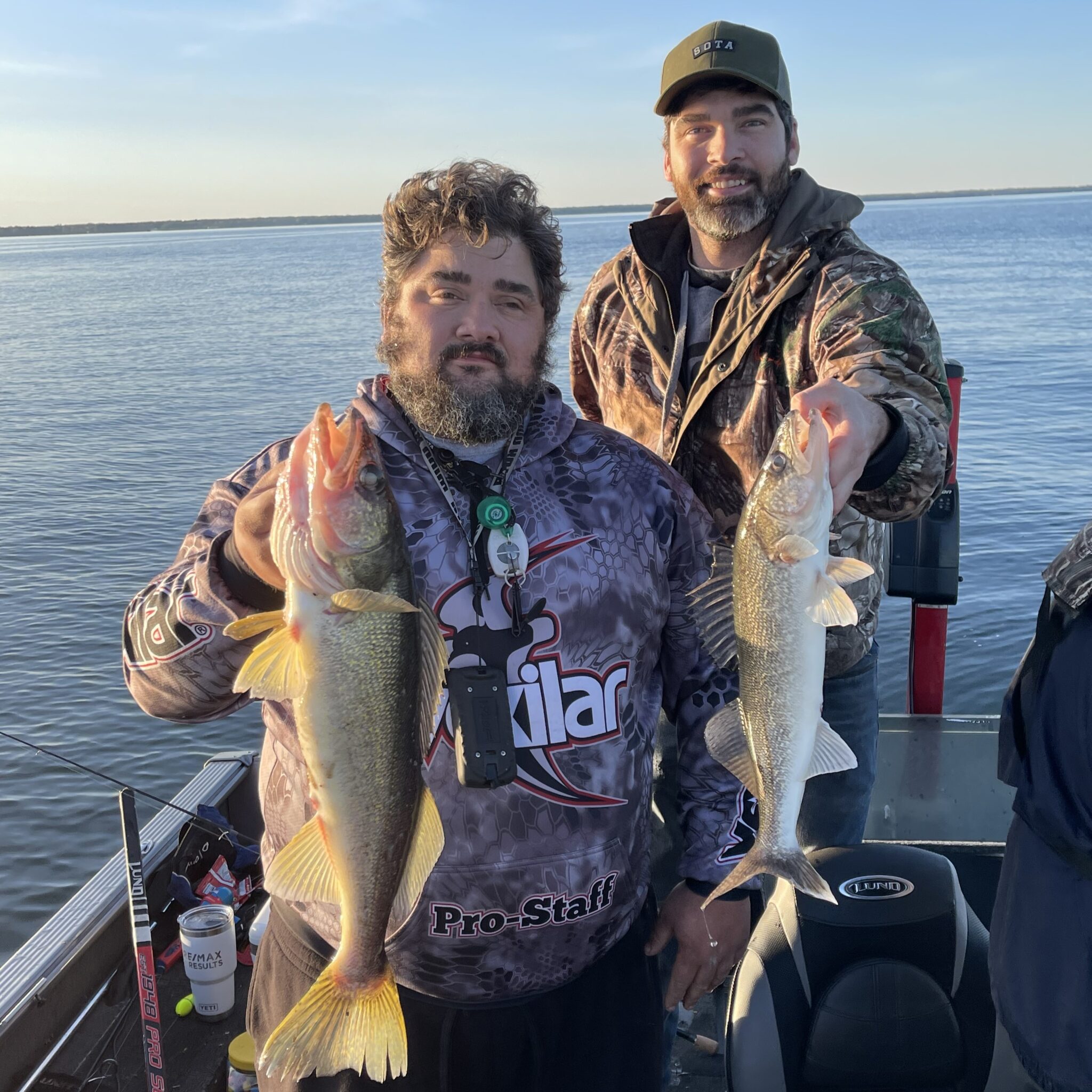 Walleye Catches on Mille Lacs Lake