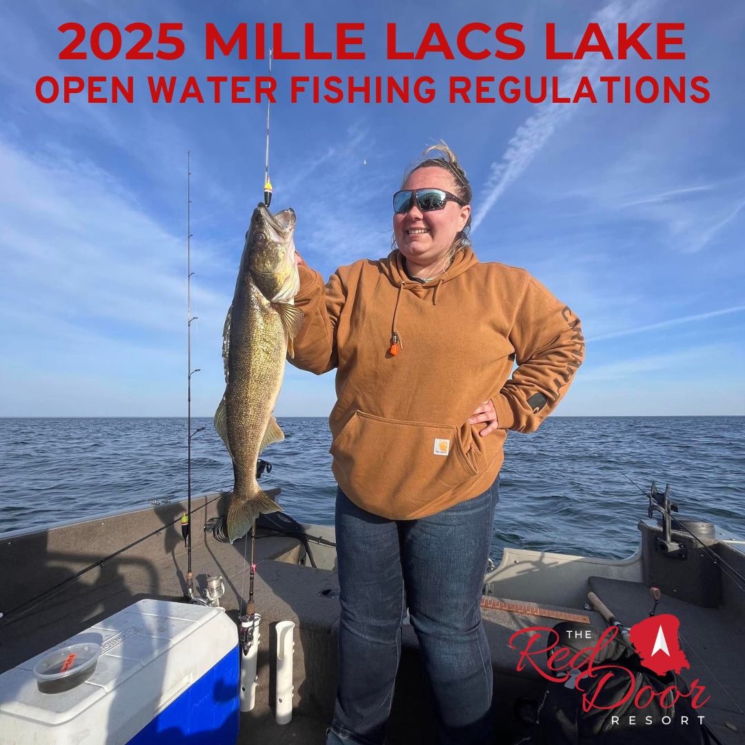 Open water fishing rules on Mille Lacs Lake in Central Minnesota