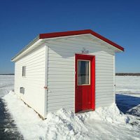 Ice Fish House | The Red Door Resort